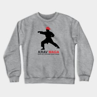 KRAV #MAGA Crewneck Sweatshirt